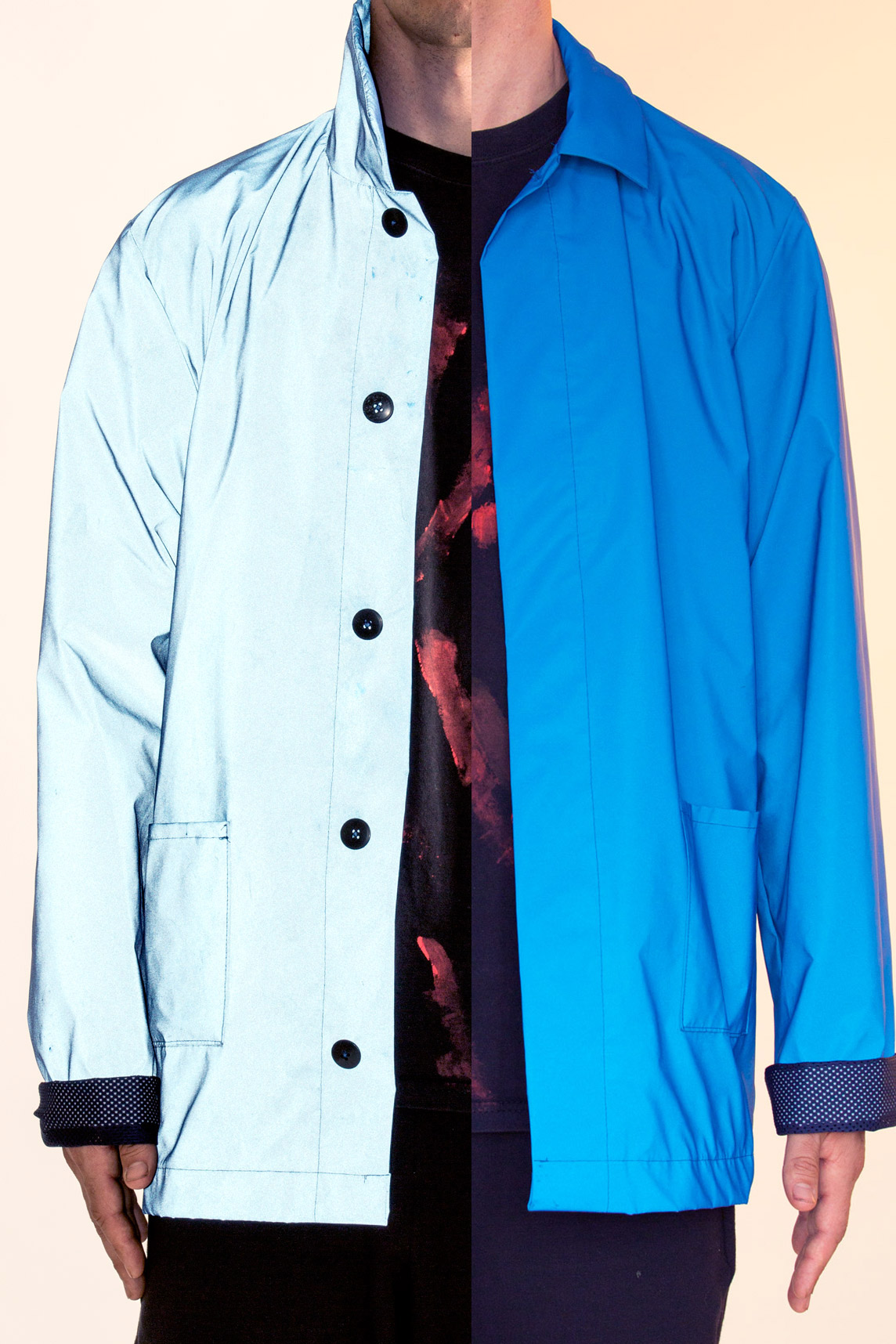 Blue Reflective Jacket
