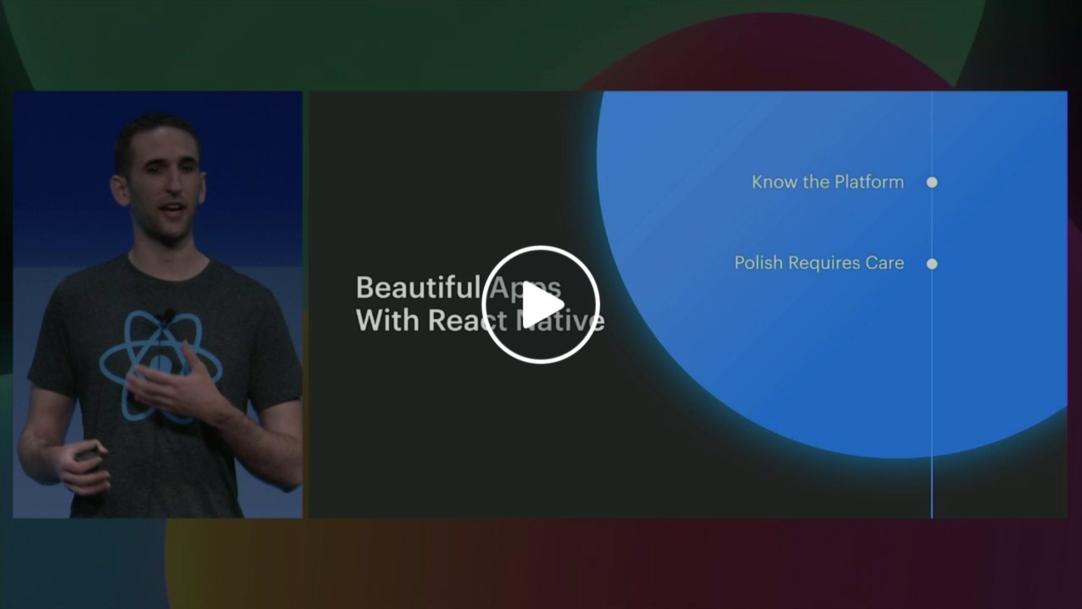 F8 Talk about React Native