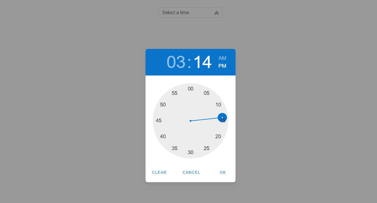 How To Build Tailwind Css Timepicker With Tailwind Elements