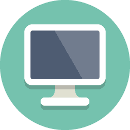 Icon of a computer screen