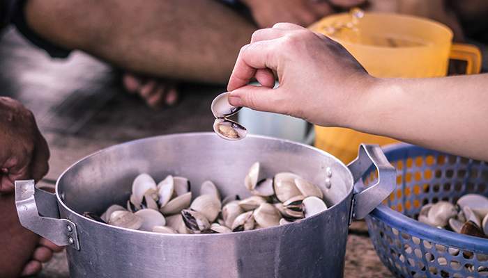 The certified clams now have a market in Europe.