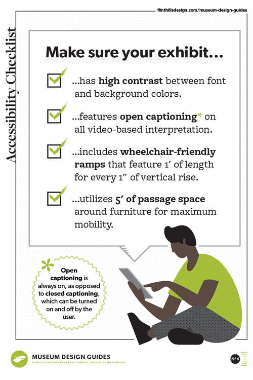 museum design guides - accessibility checklist