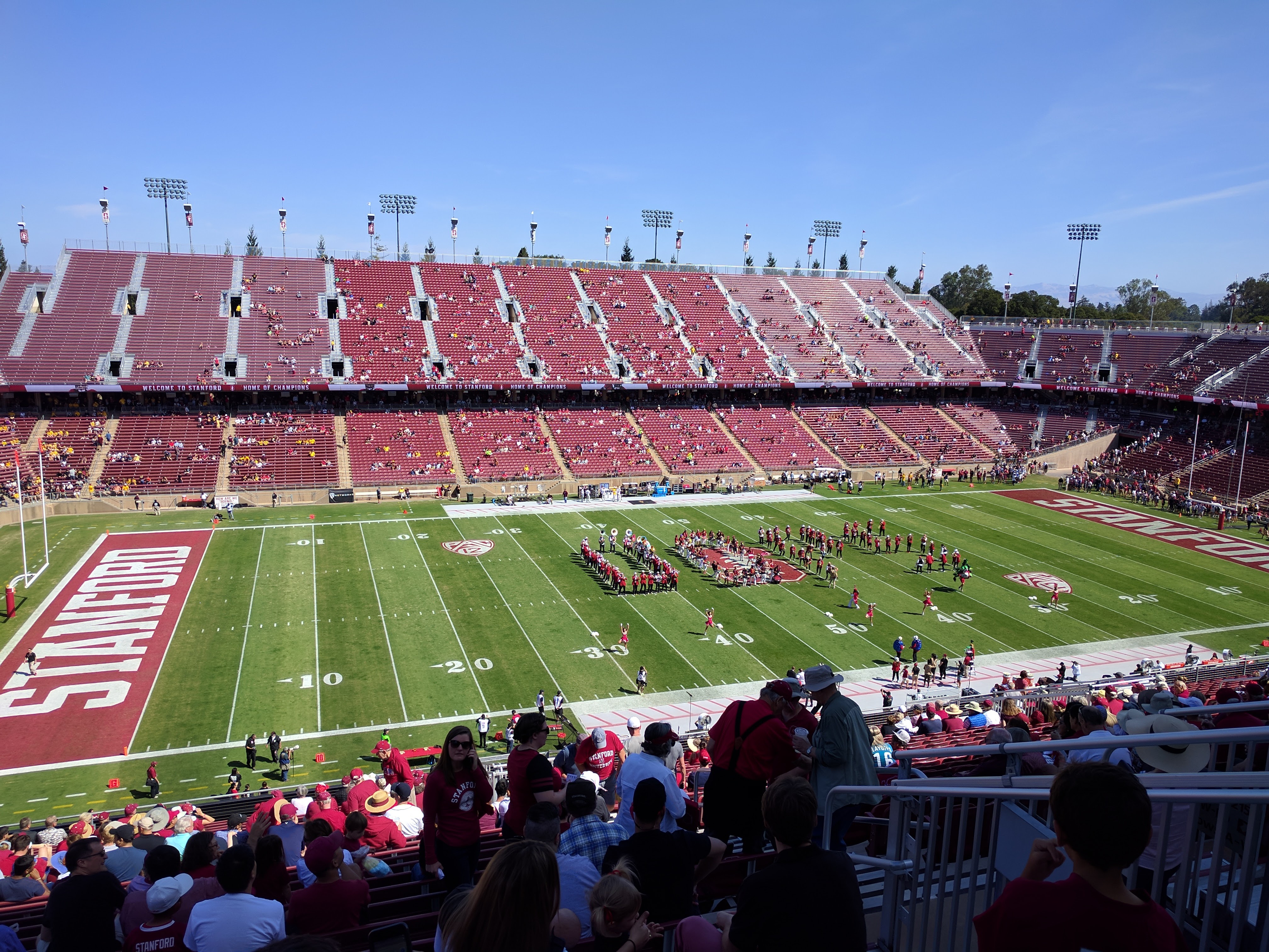 Stanford Cardinal football game 