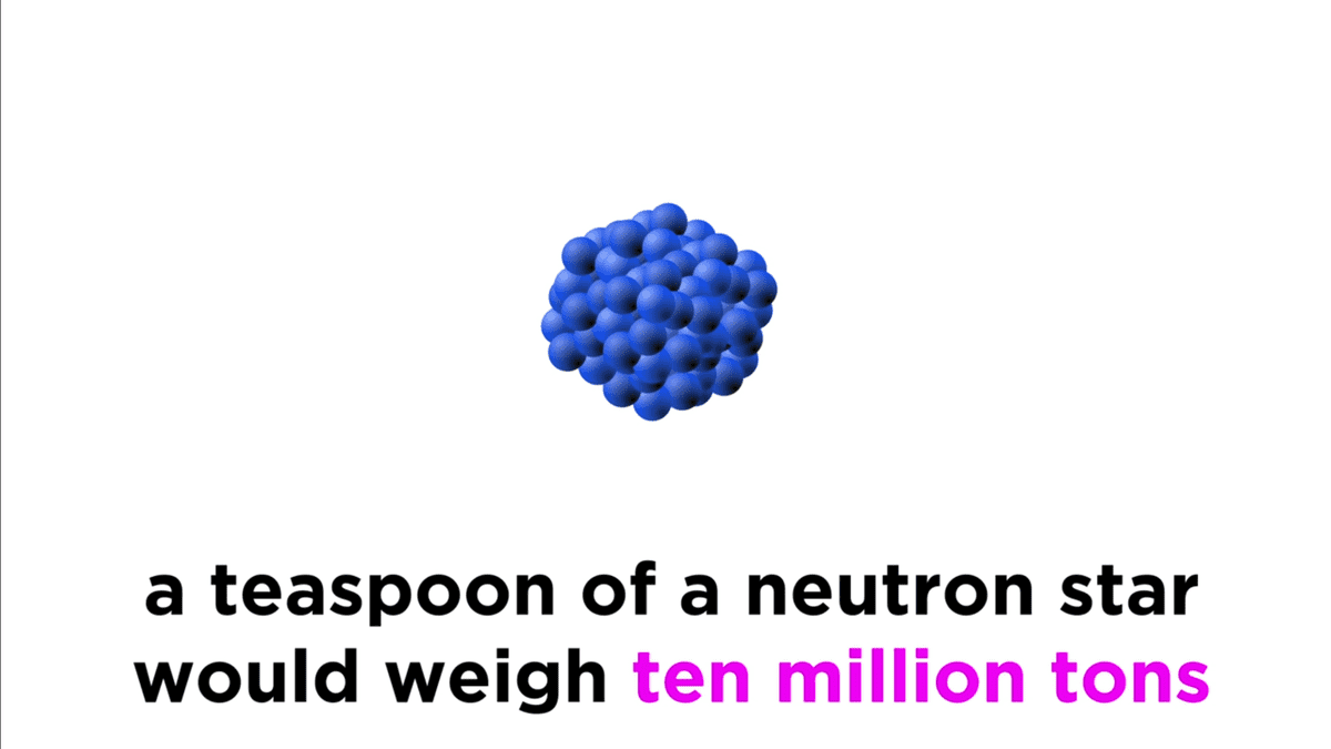 neutron star density