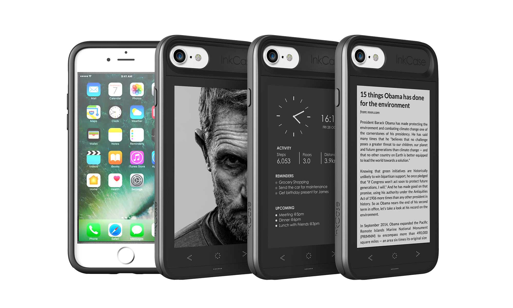 Digital ink case for iphone