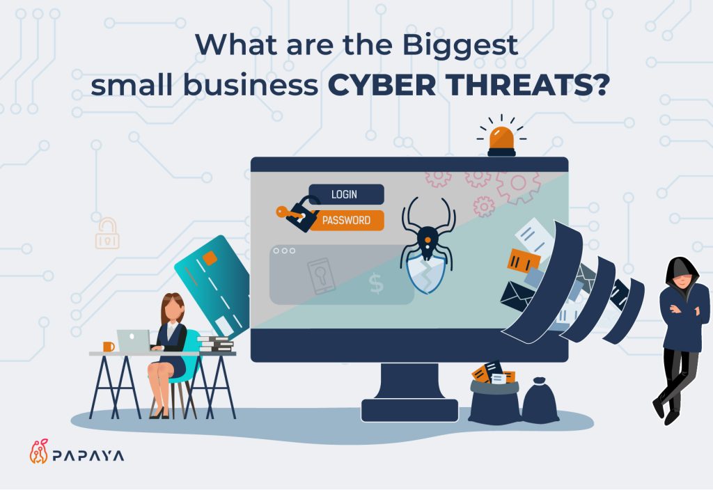 What Are The Biggest Small Business Cyber Threats Papaya Technologies