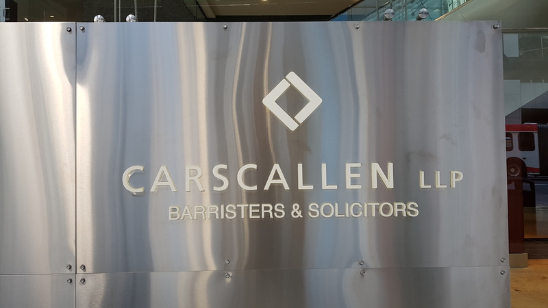carscallen signage