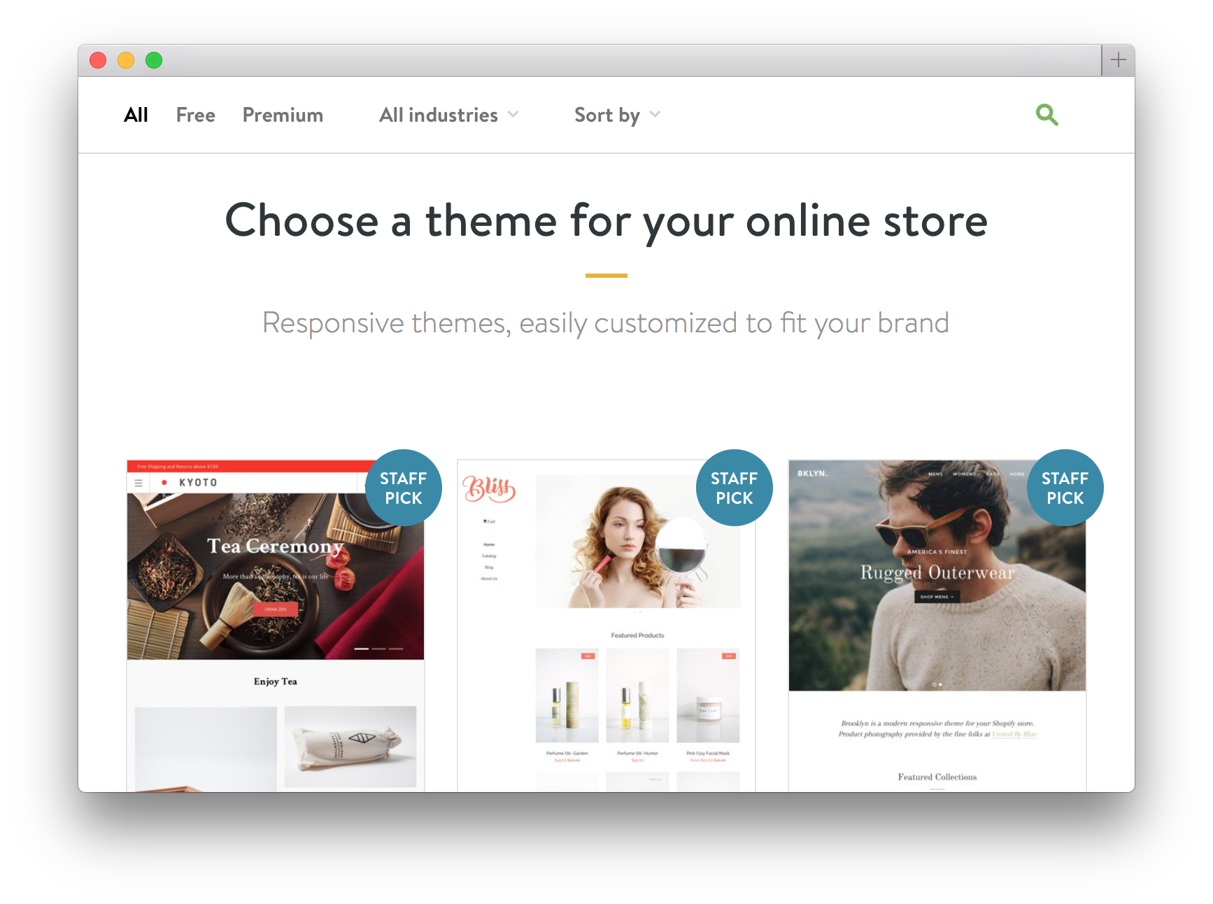 Design Shopify e-shopů