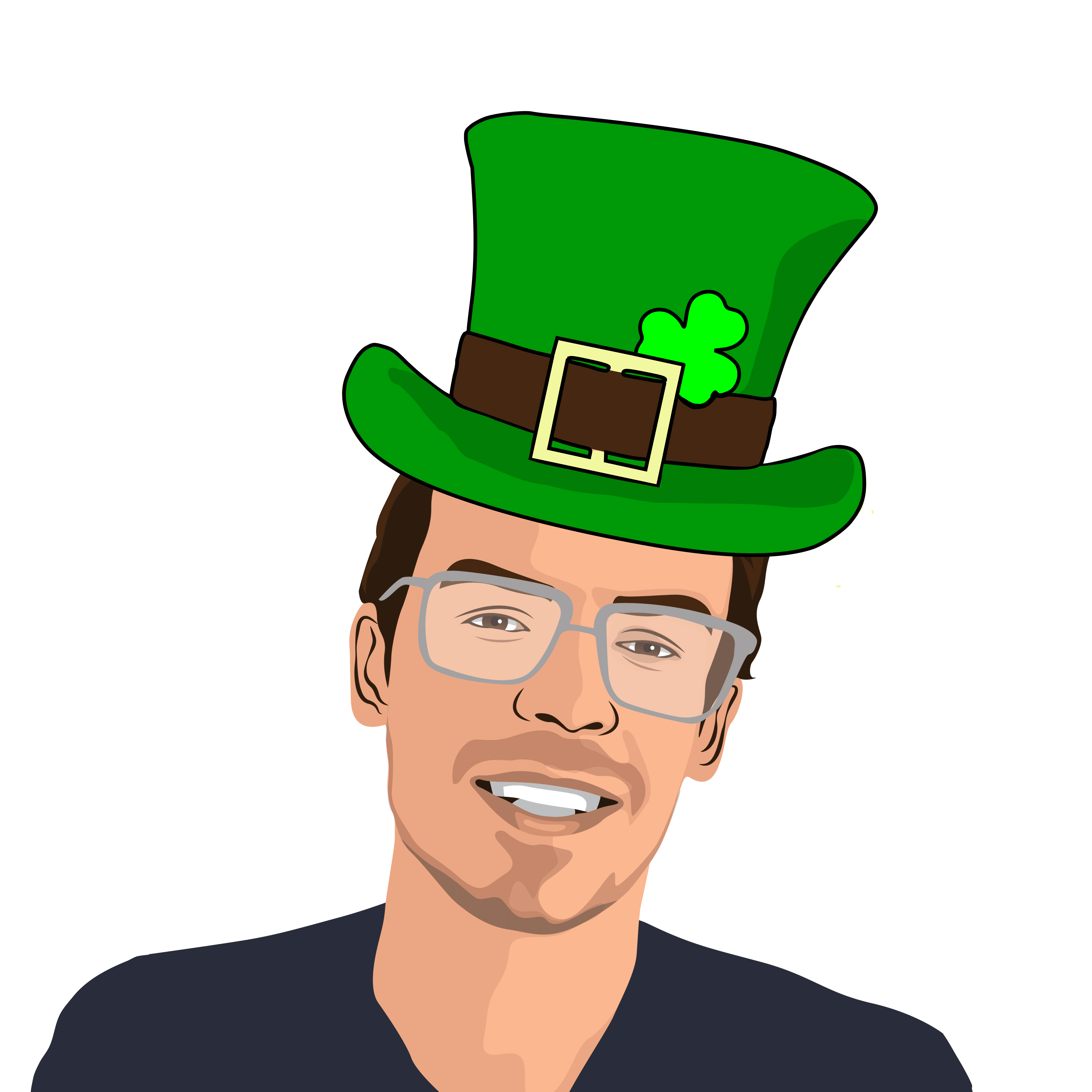 Chris is thinking about St. Patrick's Day!