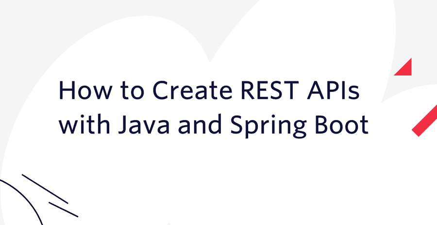 Header image for Spring Boot and REST API