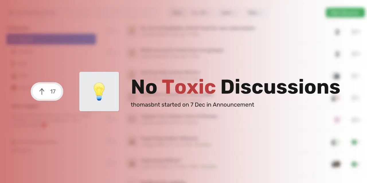 No Toxic Discussions, une Action GitHub qui détecte les messages toxiques.