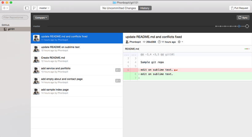 Github History Github History