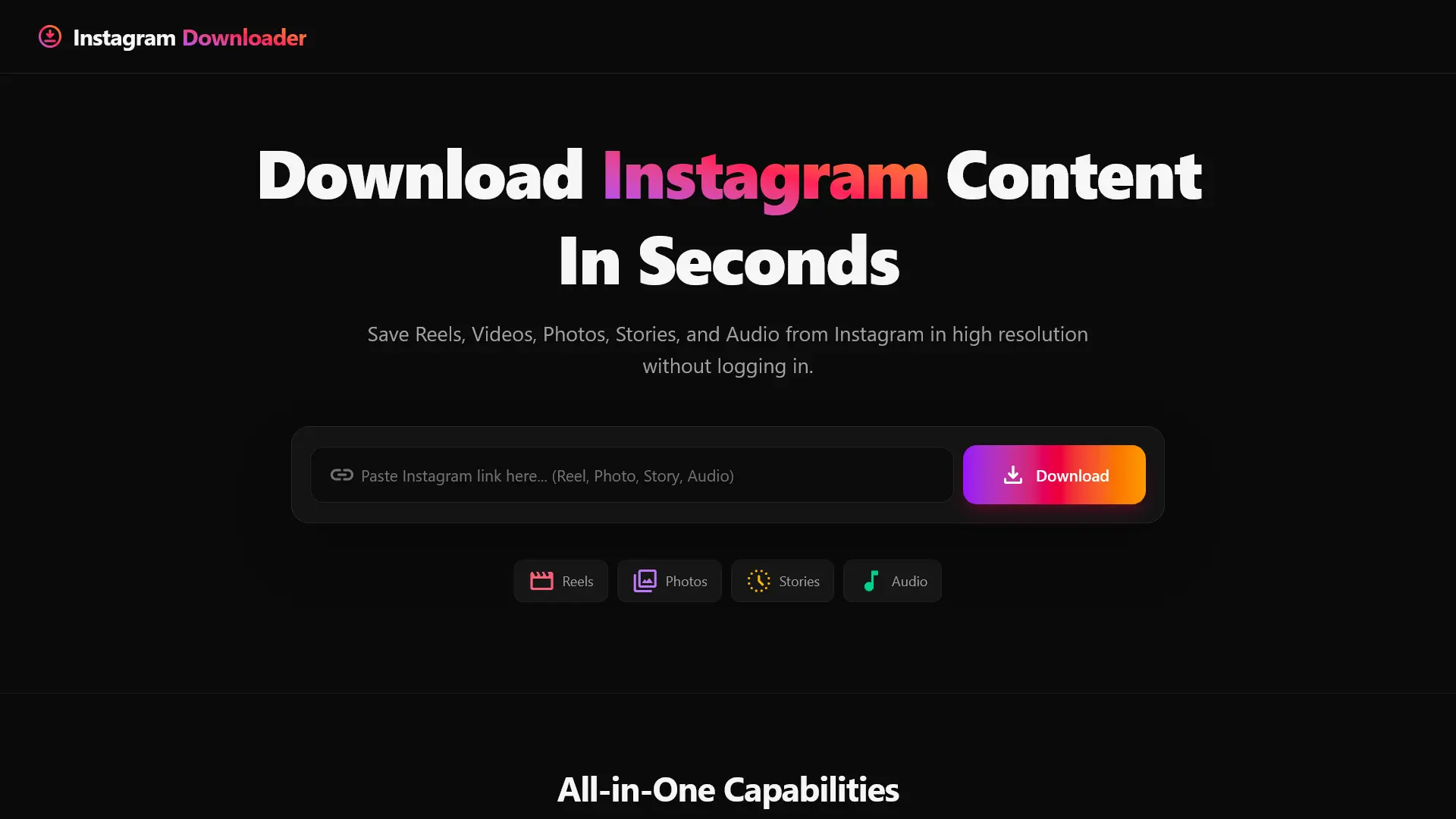 Instagram Downloader
