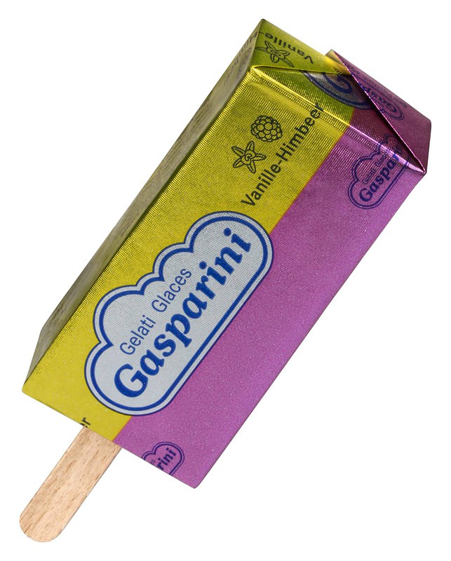 Gasparini Lutscher Vanille-Himbeer