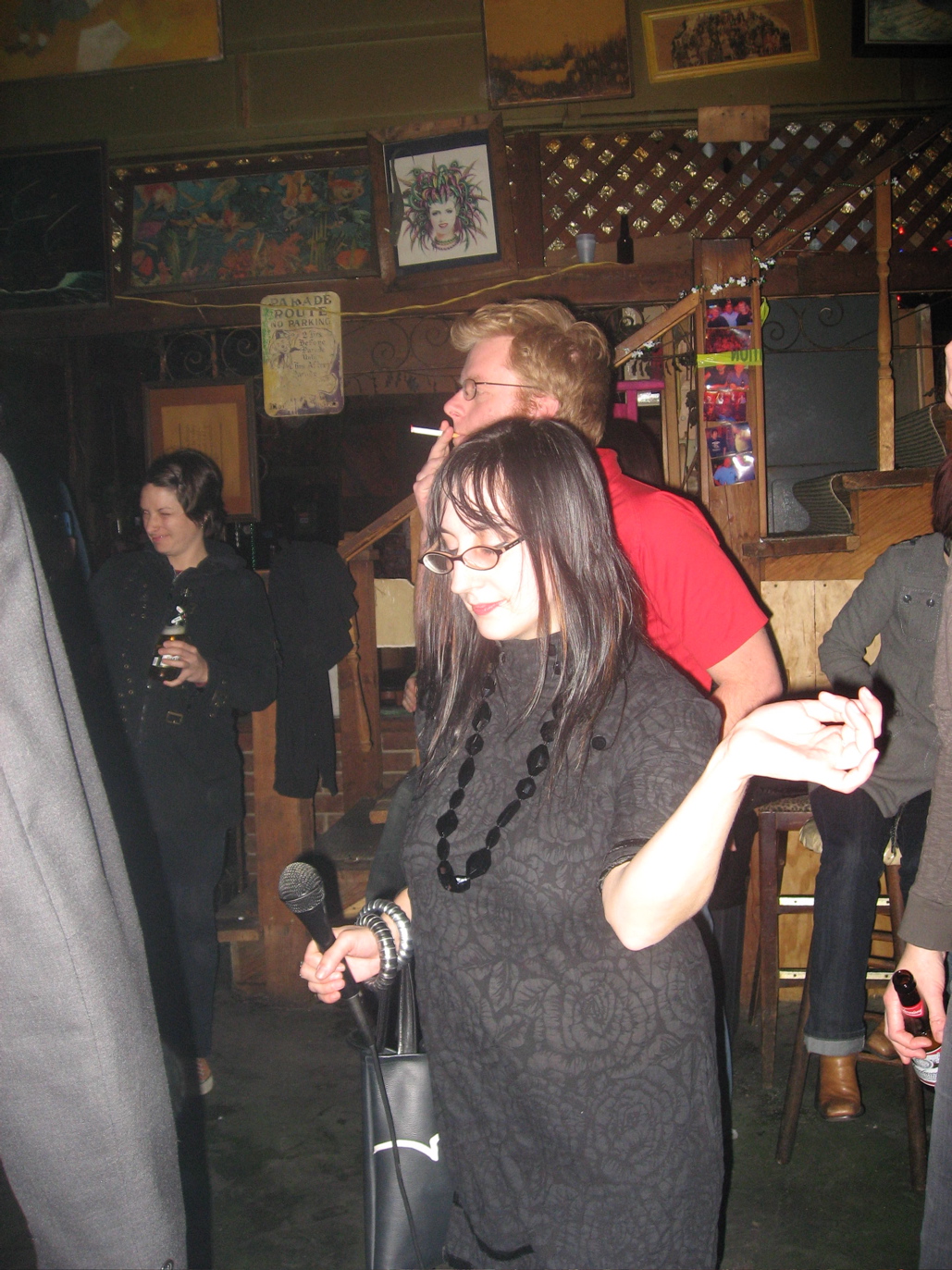 Stacks played the Saturn Bar January 21, 2008.