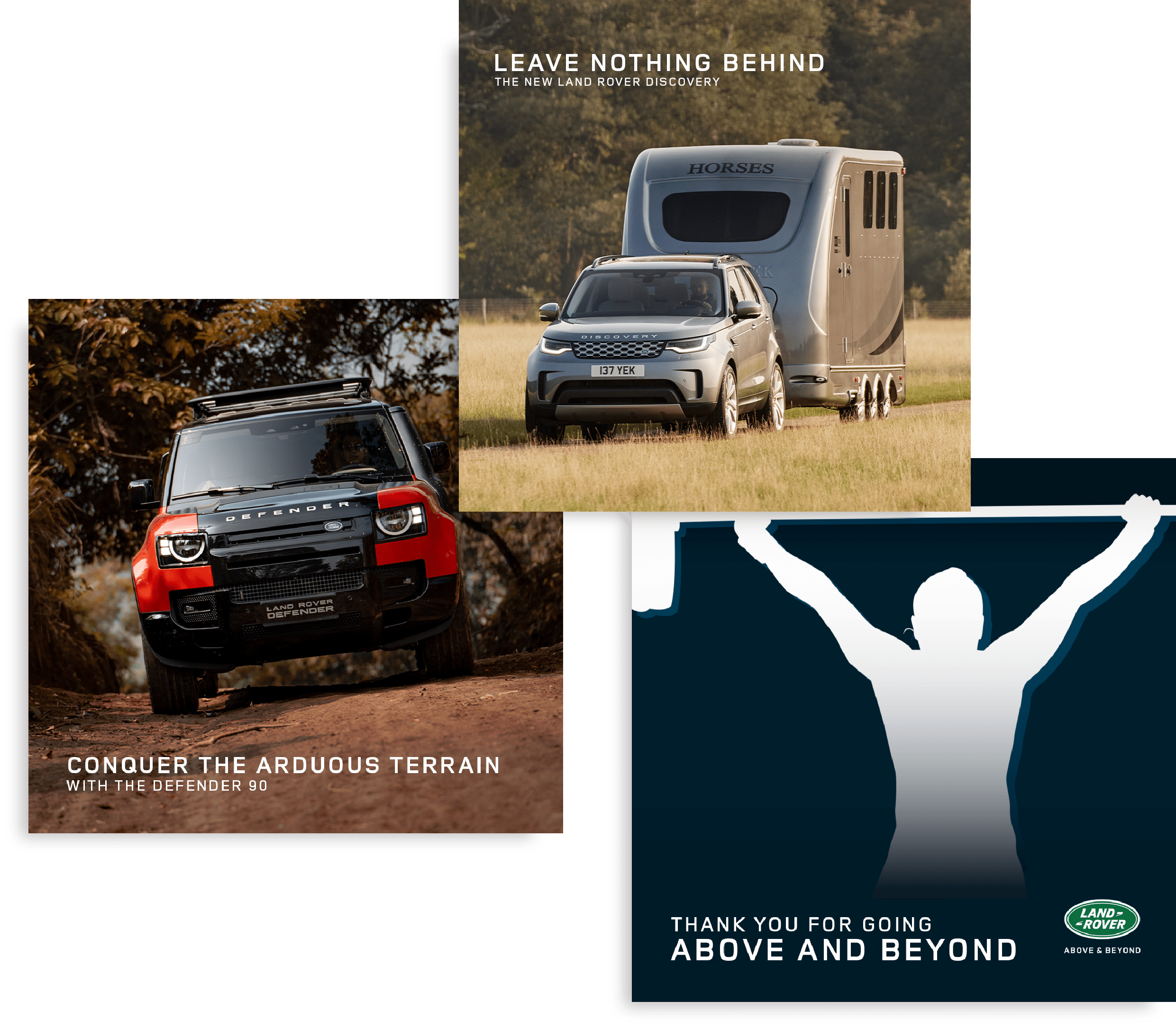Land Rover Social Media Content