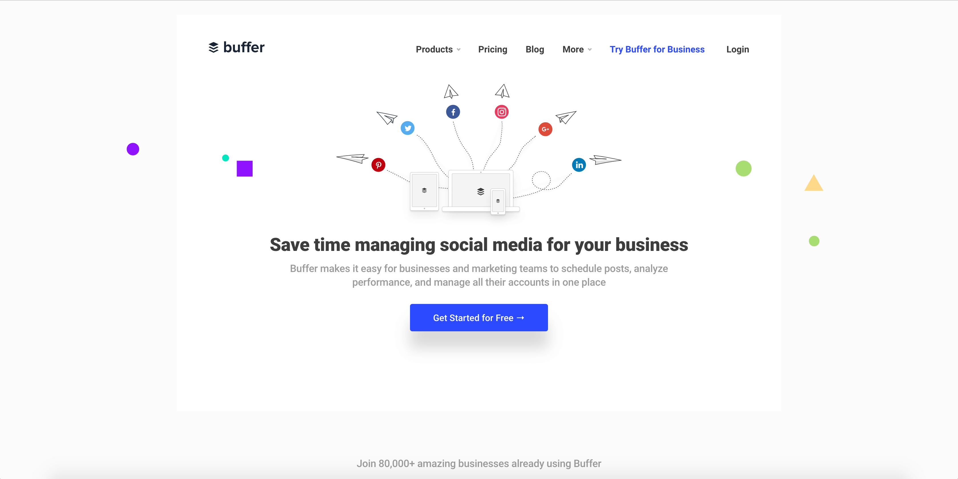 Buffer Homepage