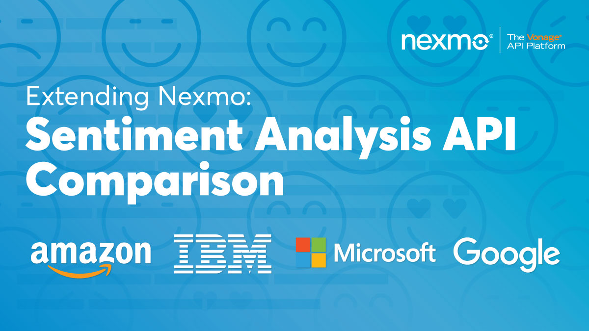 Sentiment Analysis API Comparison » Developer Content from ...