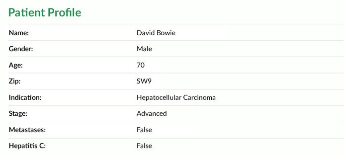 Viomedo Patient Database