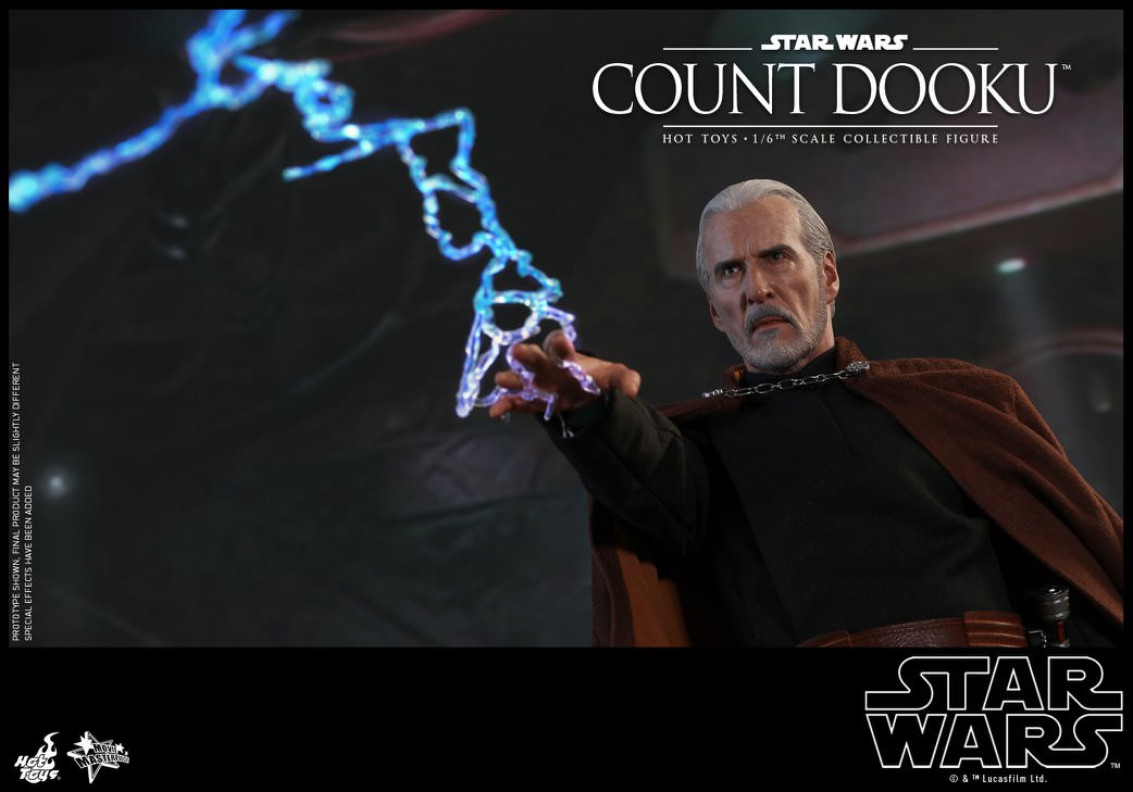 Hot Toys Star Wars: Attack of the Clones MMS496 Count Dooku 1/6th Scale Collectible Figure Hot Toys Star Wars: Attack of the Clones MMS496 Count Dooku 1/6th Scale Collectible Figure