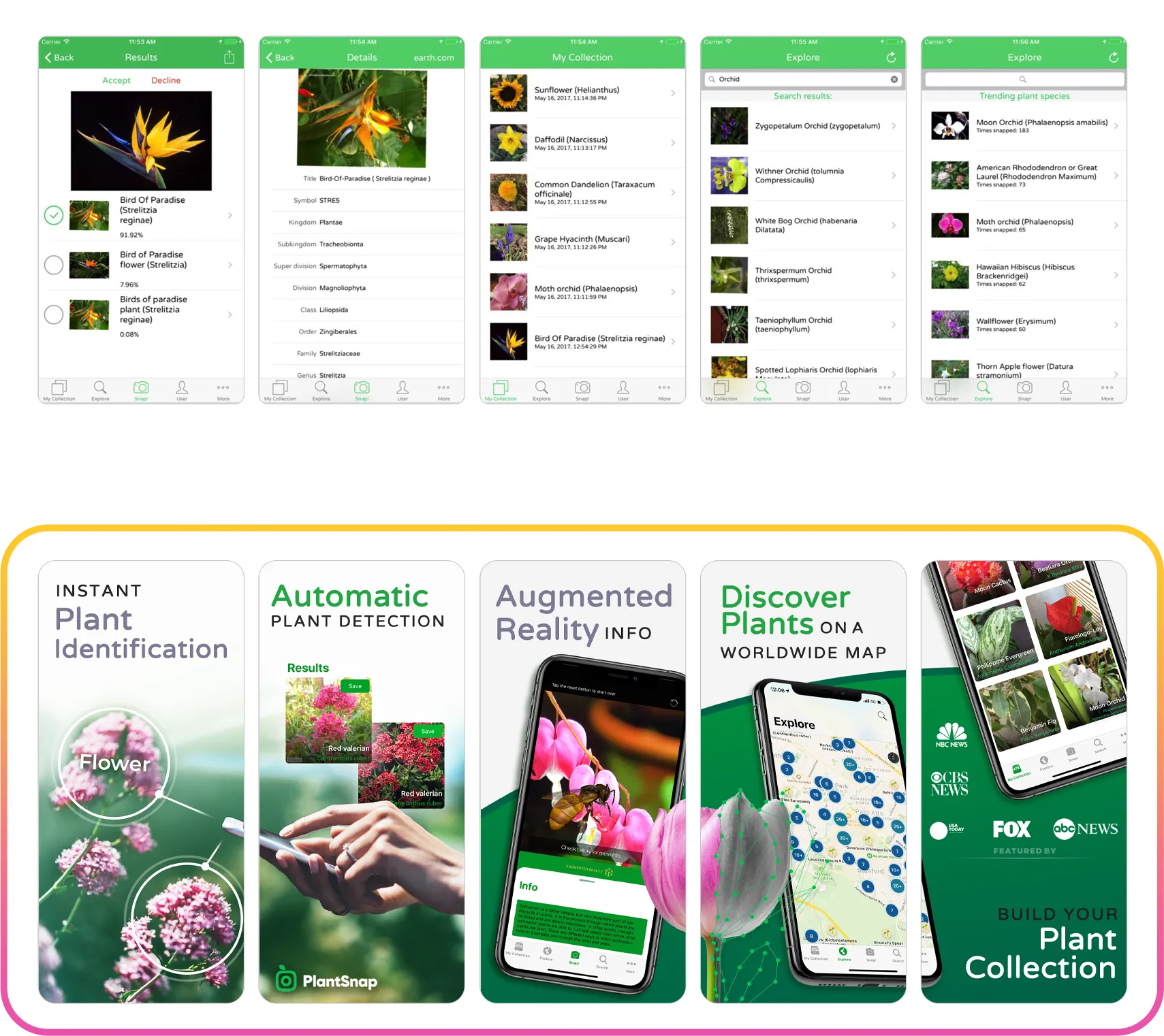 plantsnap screenshots