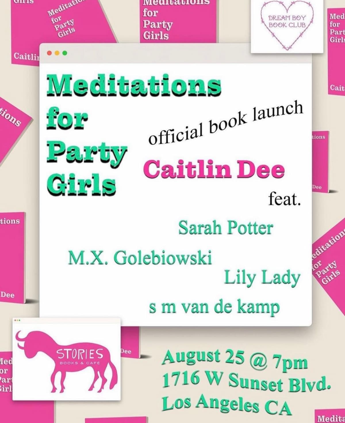 Book launch: Meditations for Party Girls 