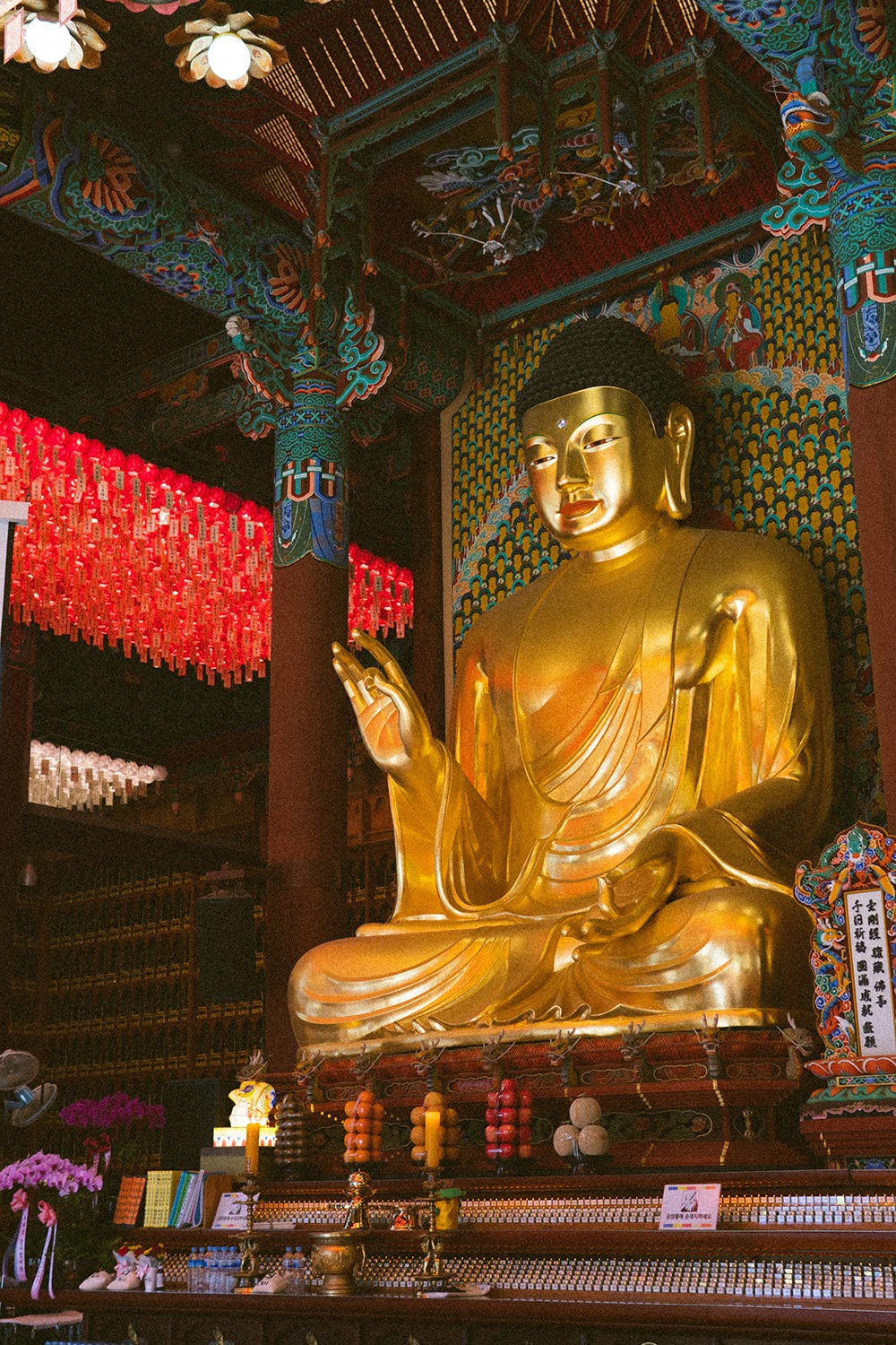 Buddha Statue at Jogyesa temple