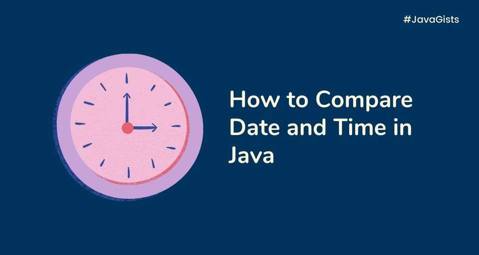 How to compare Date and Time in Java