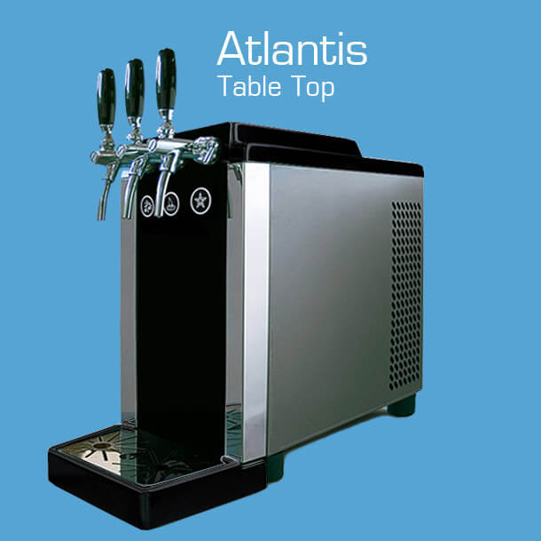 Atlantis tabletop water dispenser