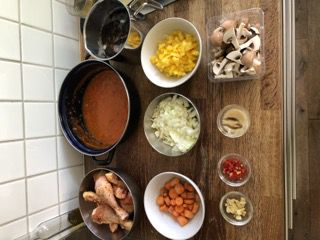 ingredients for cassoulet