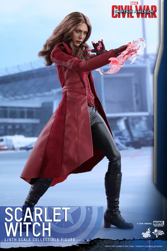 Scarlet Witch Water Bottle - Captain America: Civil War