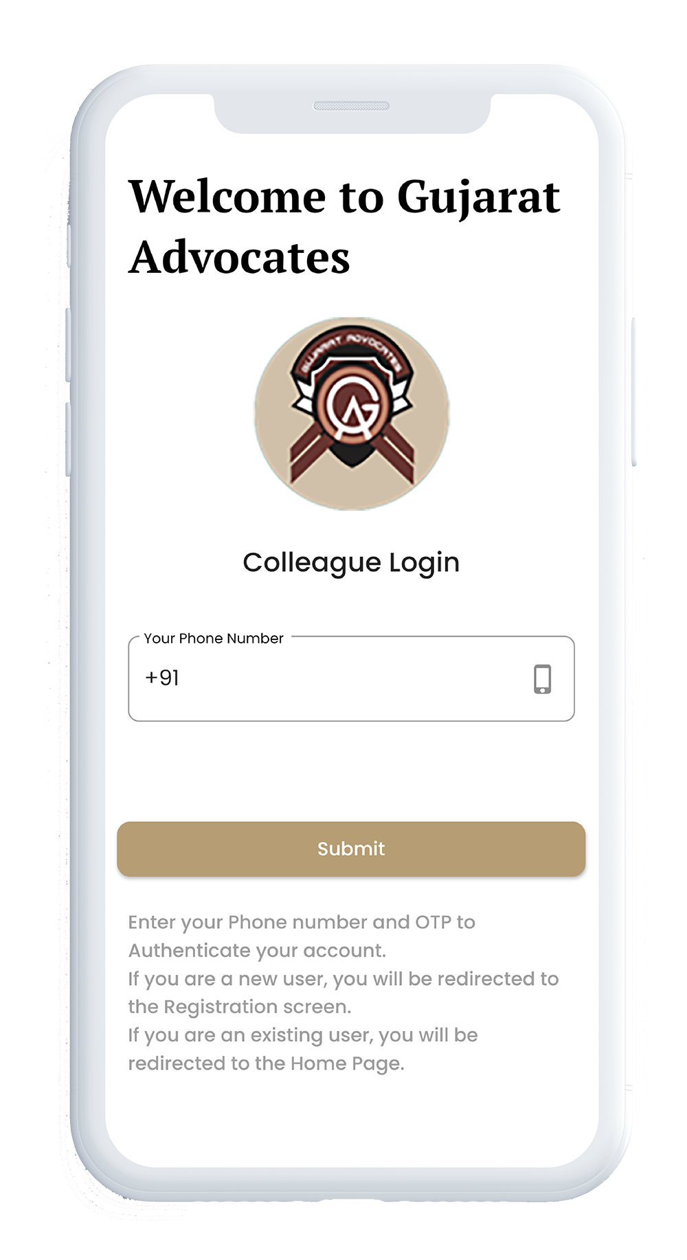 Law firm App development design