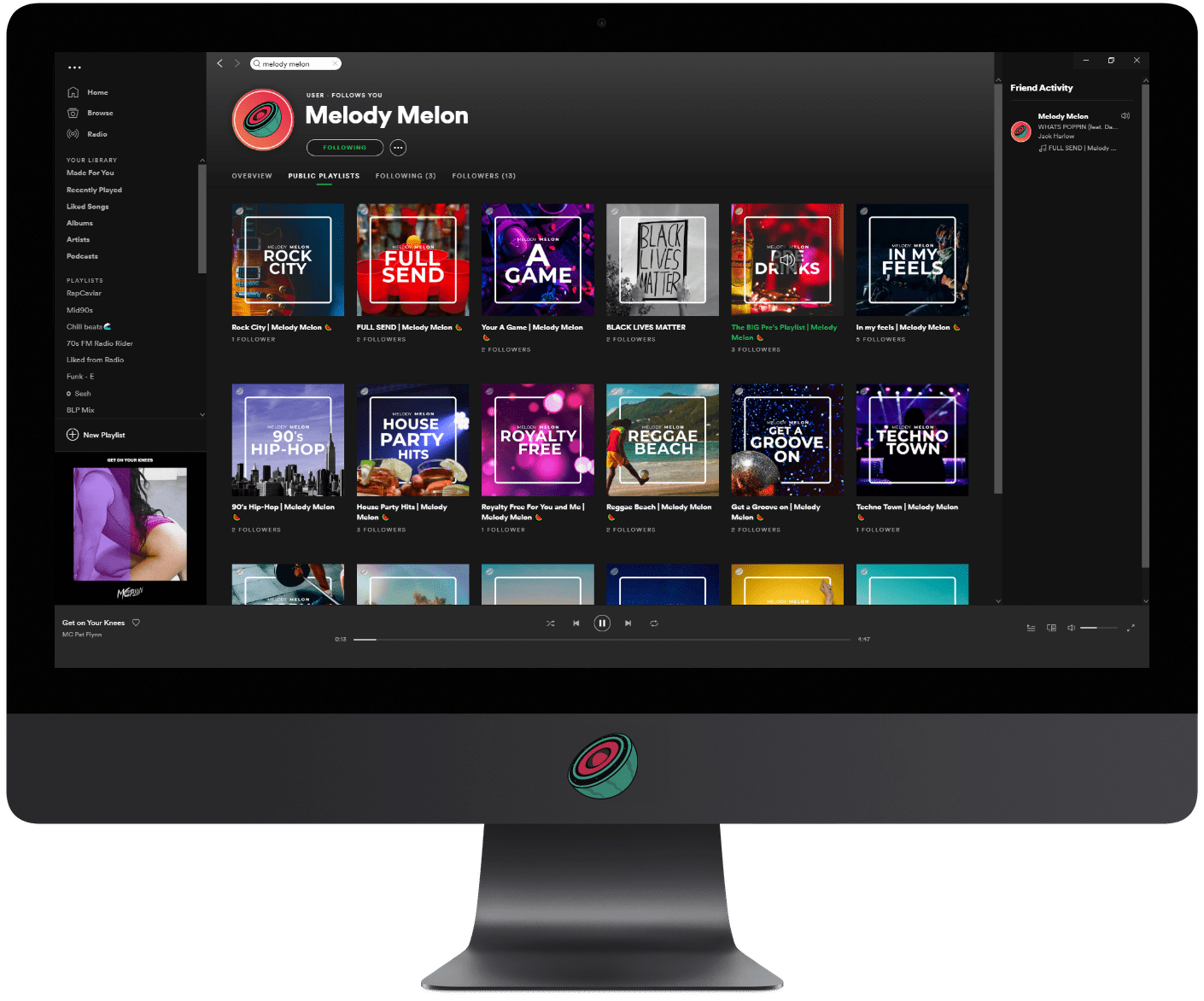 Follow us on Spotify