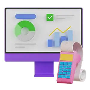 Tableau de bord d'analyse, de facturation et de paiement