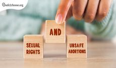 The relation between sexual rights and unsafe abortions worldwide.