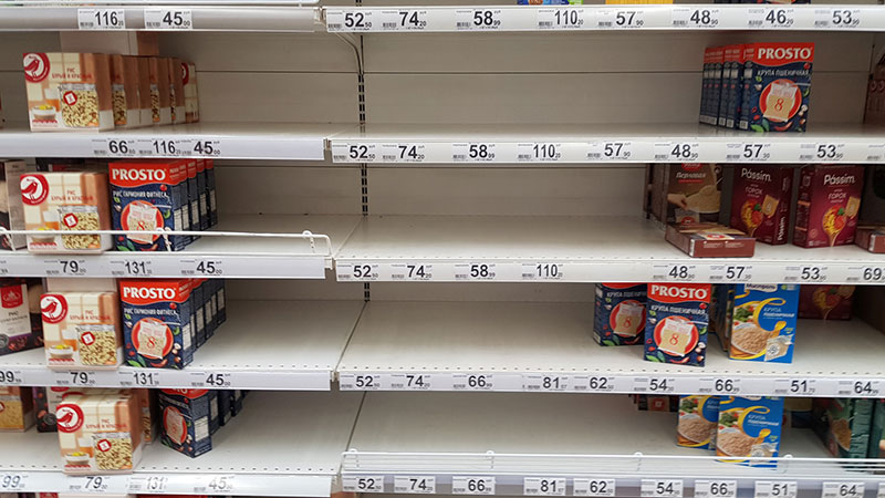 The public has resorted to panic buying because they have lost the ability to plan and just don’t know what two weeks of food looks like.