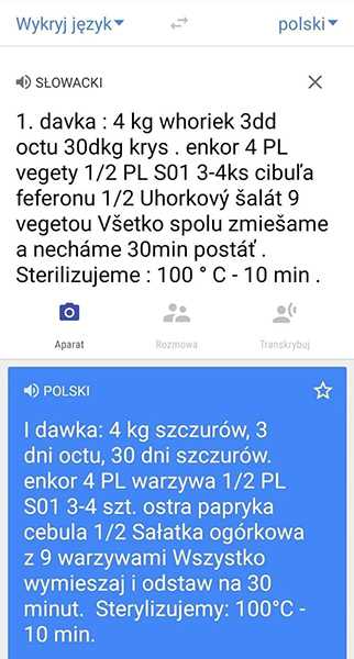 automatyczne tłumaczenie języka słowackiego