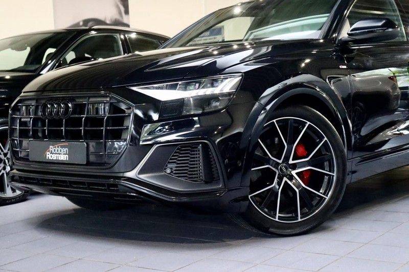 Audi Q8 55 TFSI Quattro Pro LS|4W sturing|Hi End B&O|PANO |VOL|BLACK afbeelding 2