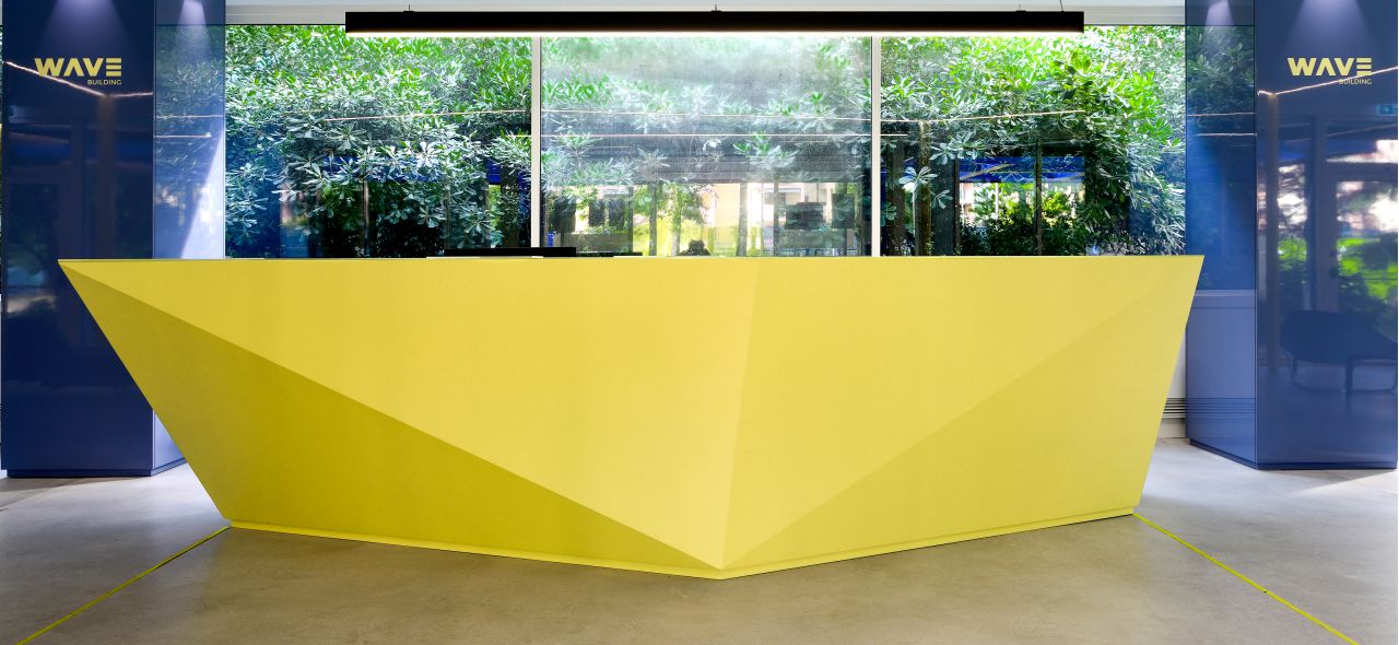 Reception desk