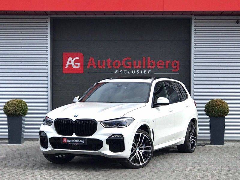 BMW X5 X-Drive VERKOCHT 40i M-Sport 340PK ACC Pano Sky Lounge Luchtvering Harman/Kardon Laser Led Surround View Keyless Sportuitlaat Tr afbeelding 4