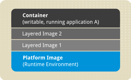 Docker image structure