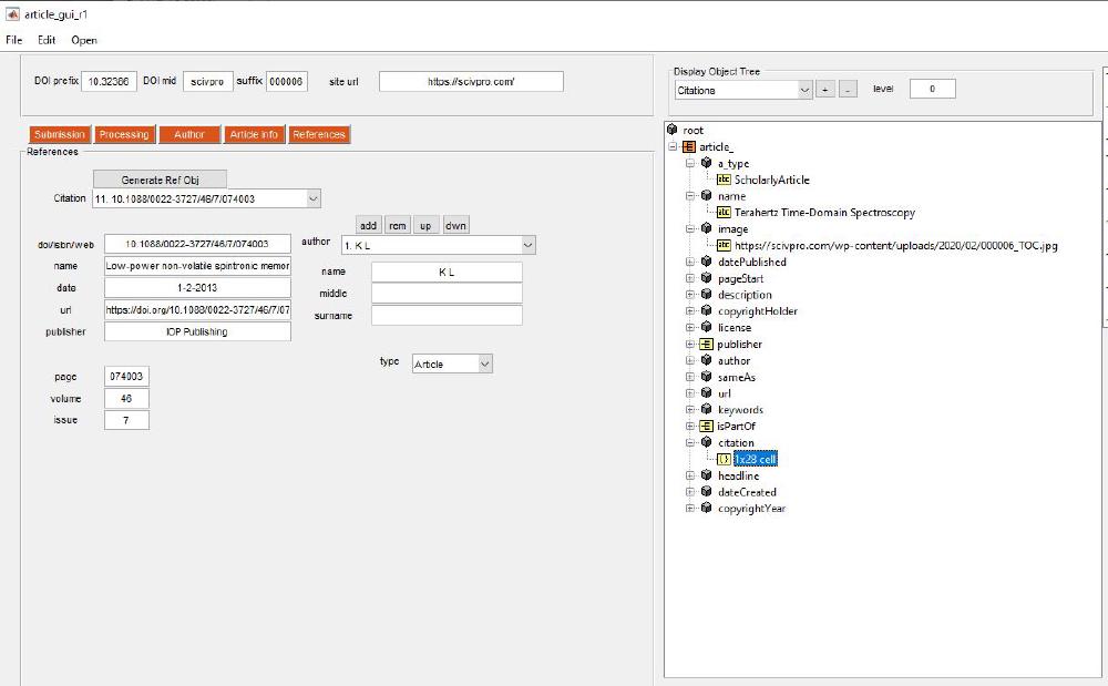 folders structure