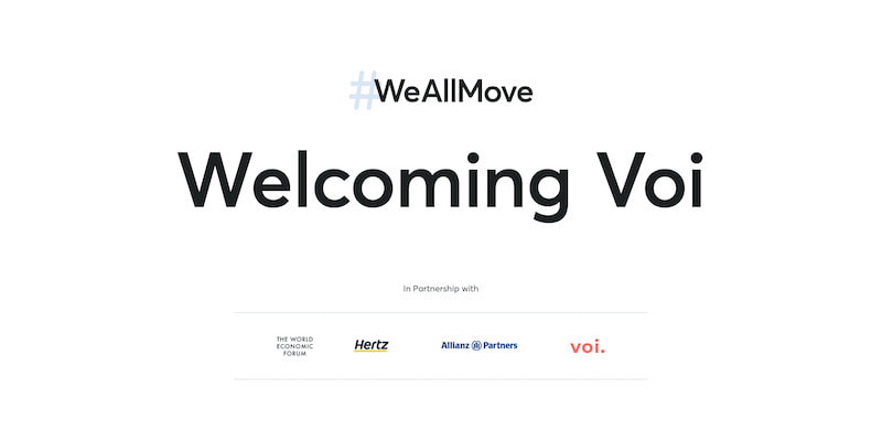 Template titled "Welcoming Voi".