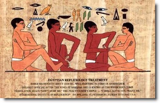 Reflexologia Podal Origen Egipto Masaje