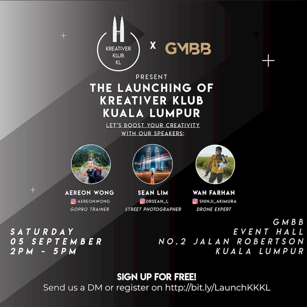 Kreativer Klub launch event poster