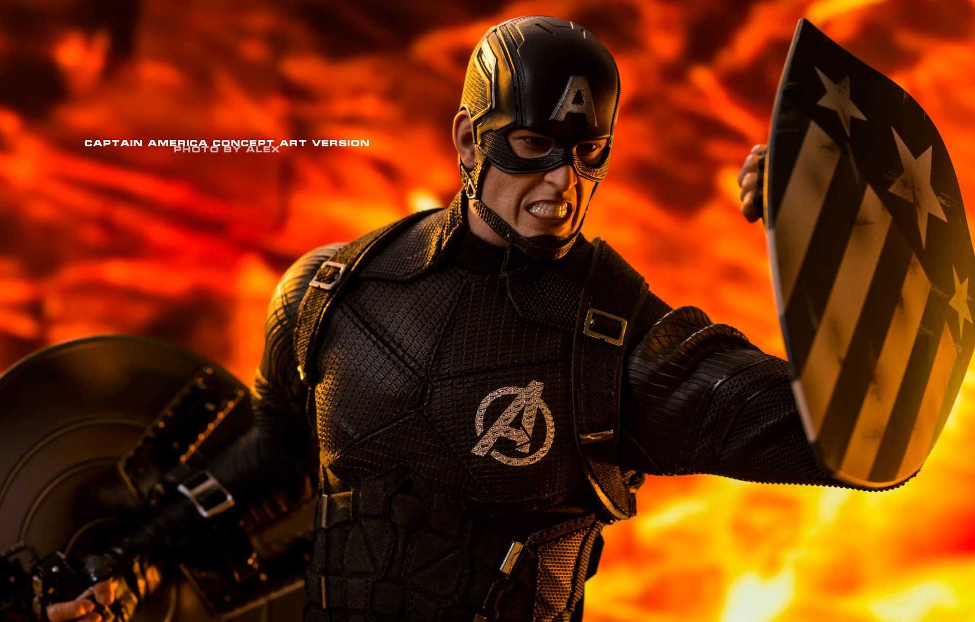 Hot Toys Captain America Concept Art Version