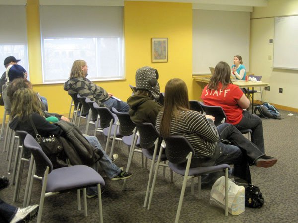 A panel at Animarathon IX.