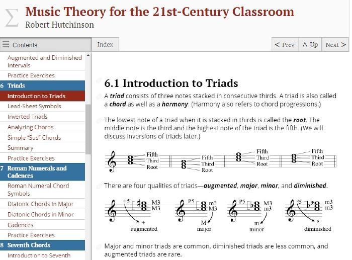 A more traditional looking resource takes a comprehensive approach to each topic.