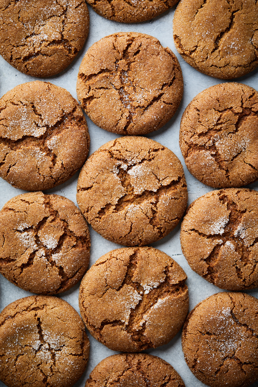 Ginger Spiced Molasses Cookies