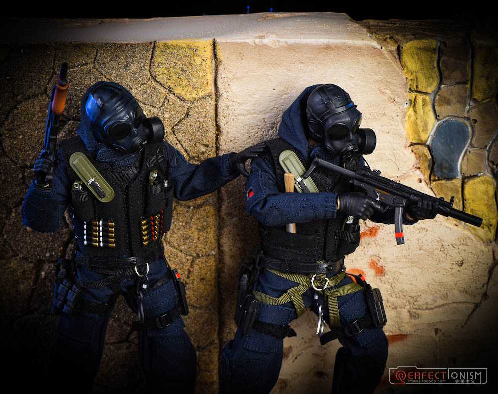 British Special Forces Pocket Elite Series SAS CRW 1/12 Figures